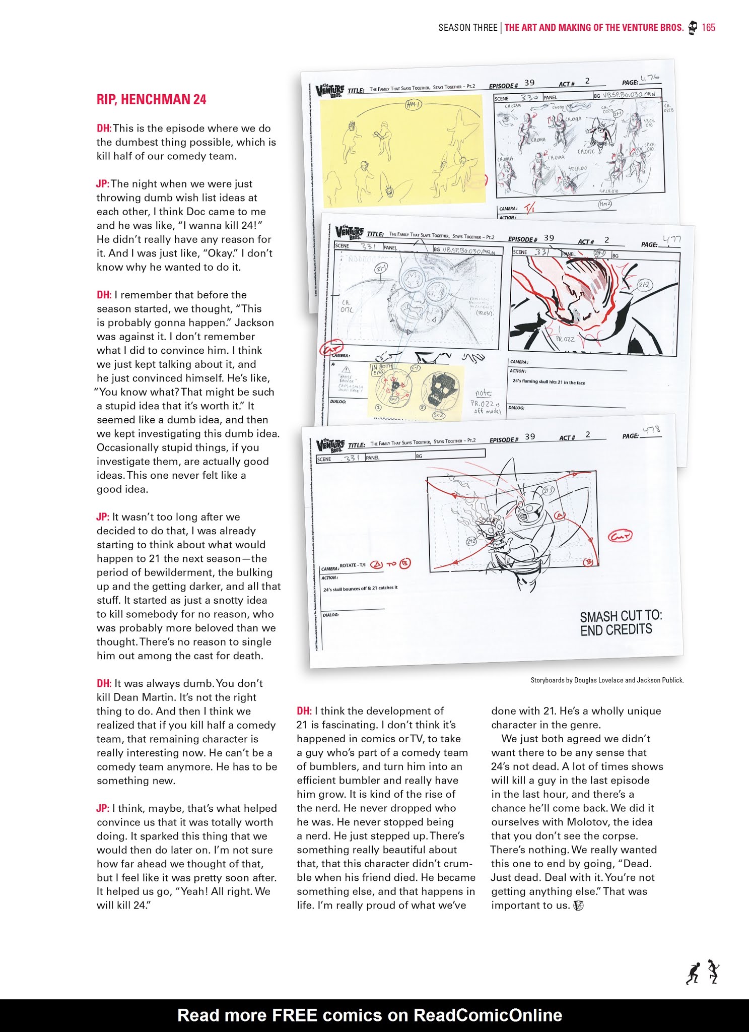 Read online Go Team Venture!: The Art and Making of The Venture Bros. comic -  Issue # TPB (Part 2) - 64