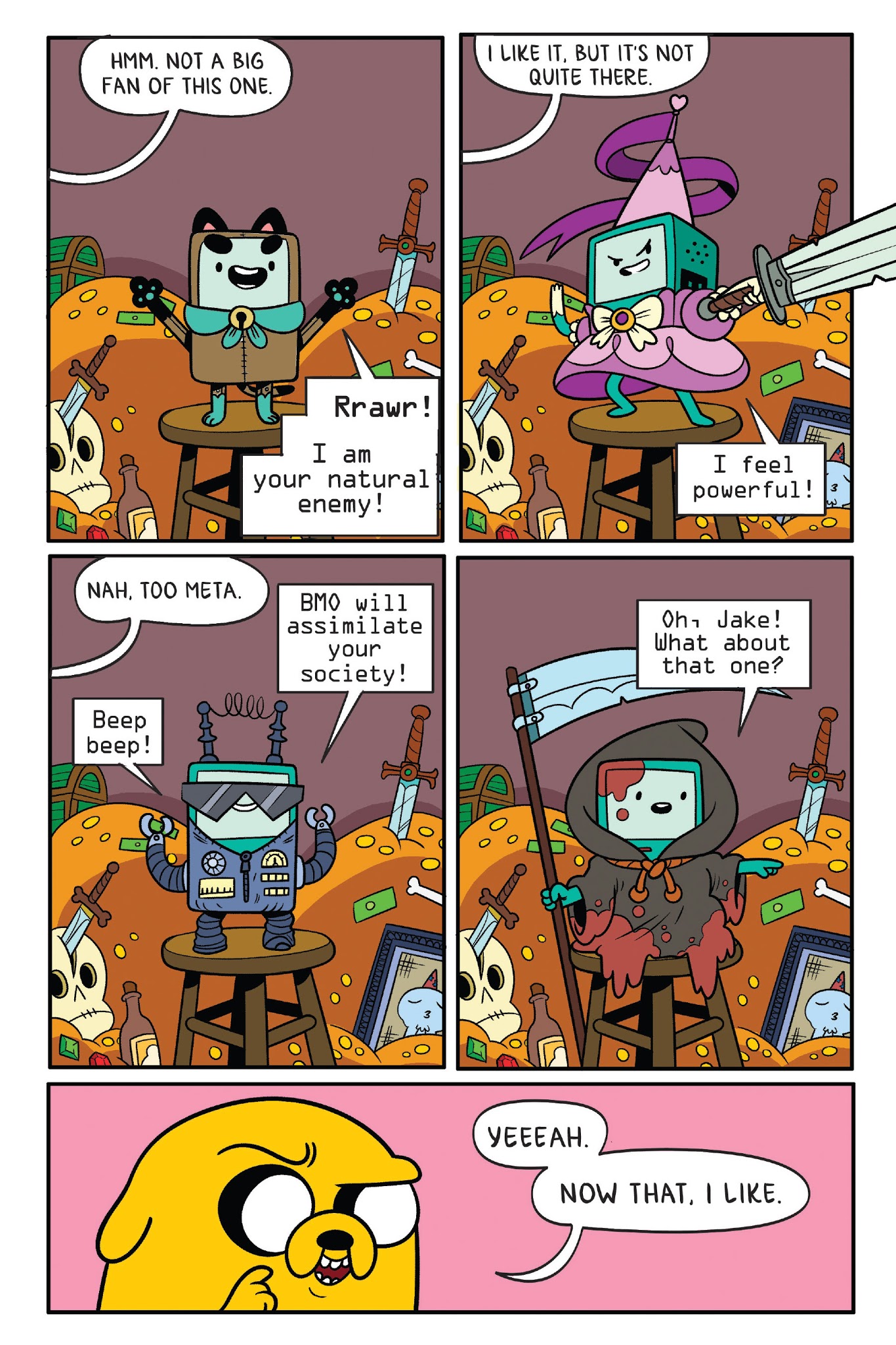 Read online Adventure Time: Masked Mayhem comic -  Issue # TPB - 19