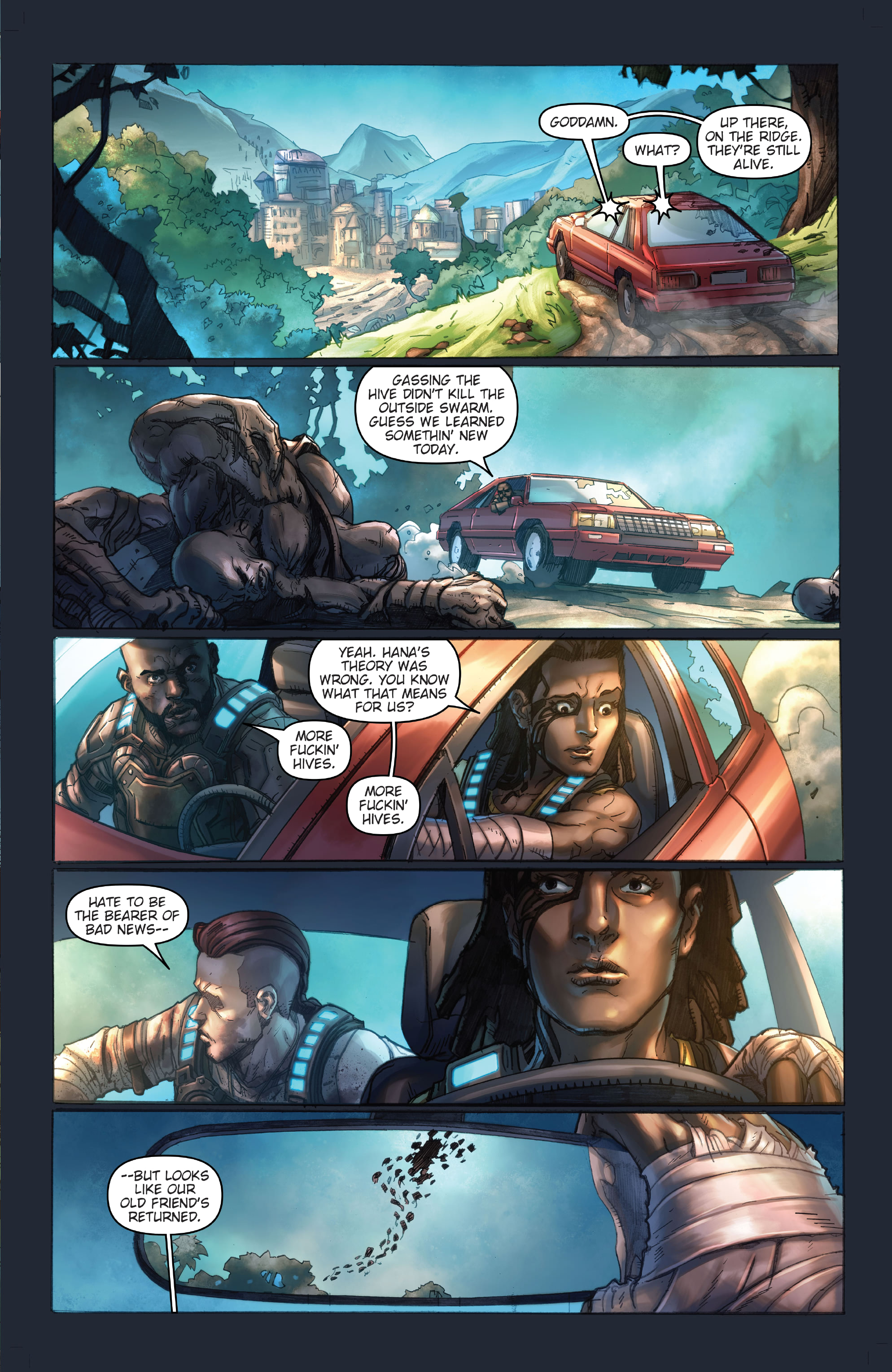 Read online Gears of War: Hivebusters comic -  Issue #5 - 16