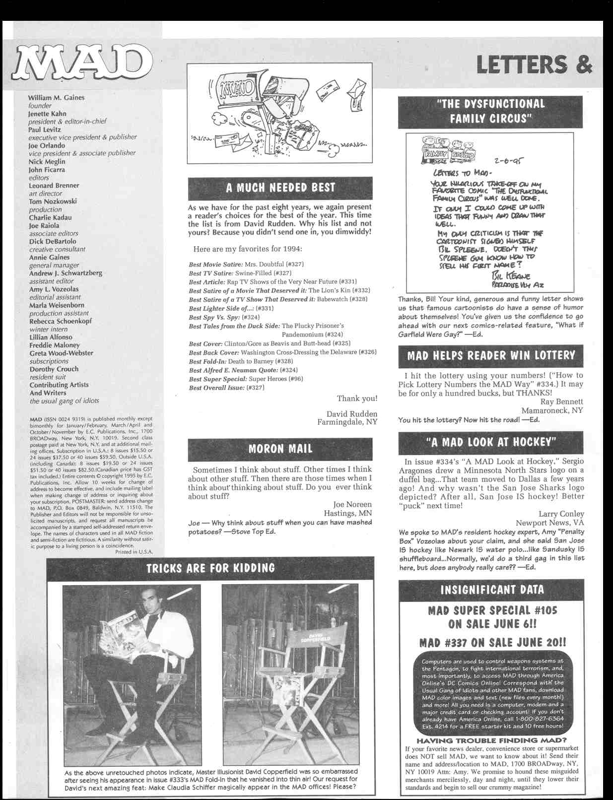 Read online MAD comic -  Issue #336 - 4