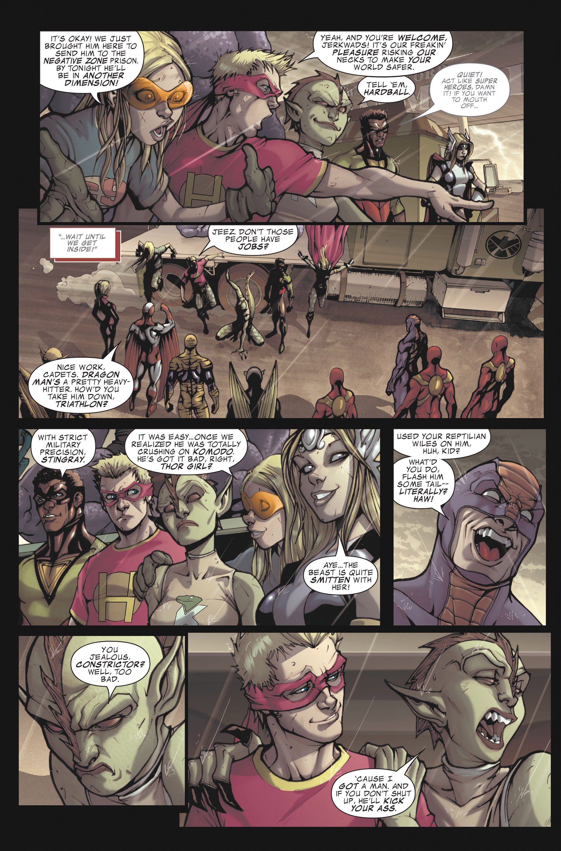 Read online Avengers: The Initiative comic -  Issue #8 - 8