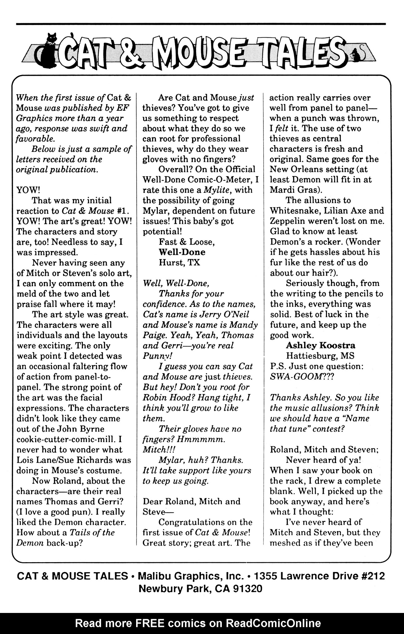 Read online Cat & Mouse comic -  Issue #2 - 27