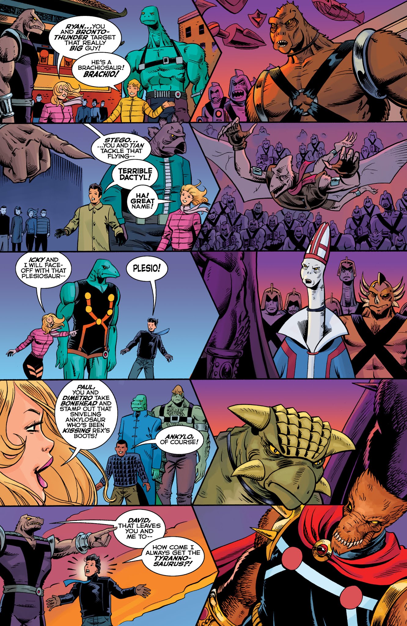 Read online Dinosaucers comic -  Issue #4 - 15