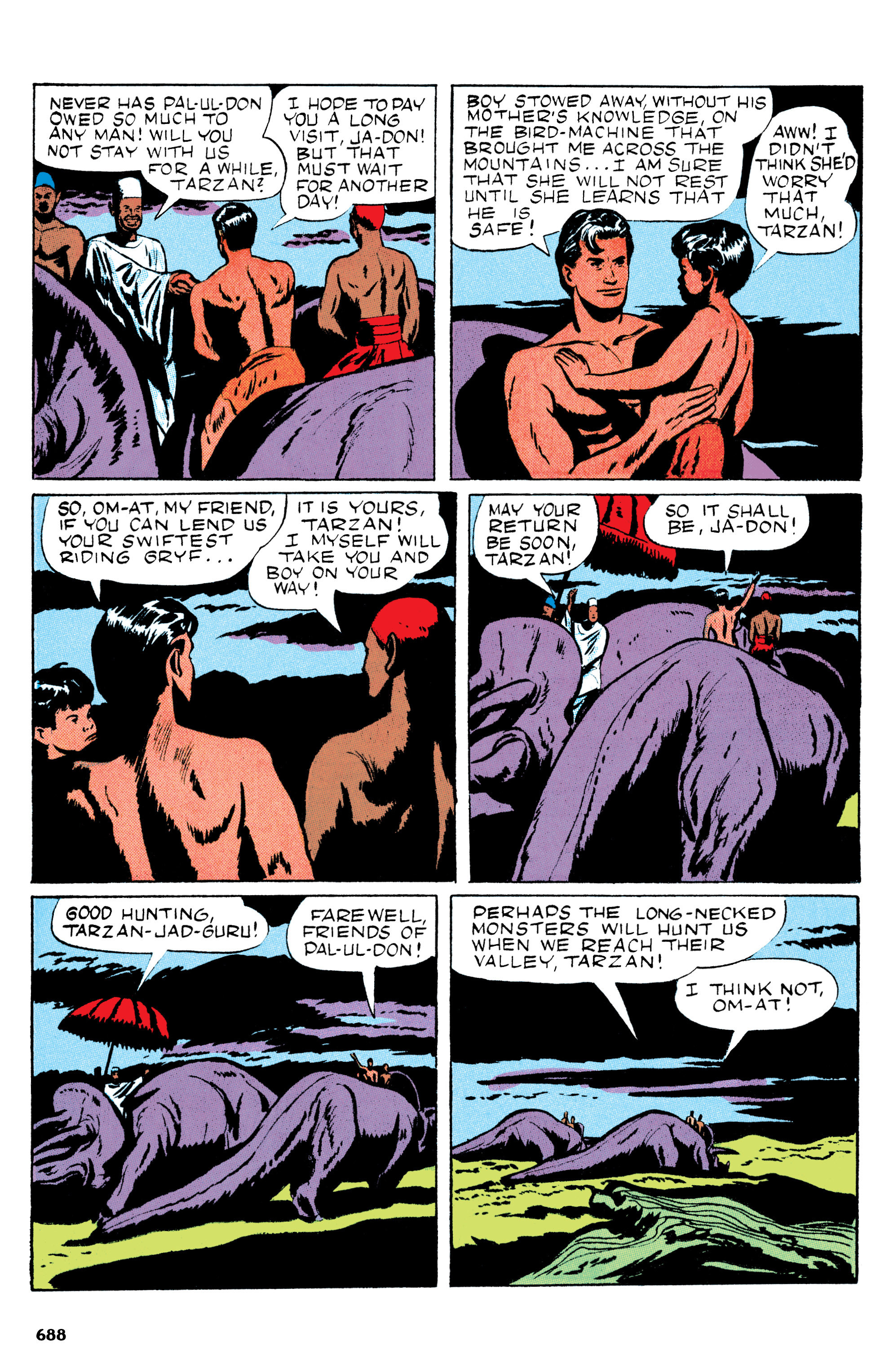 Read online Edgar Rice Burroughs Tarzan: The Jesse Marsh Years Omnibus comic -  Issue # TPB (Part 7) - 90