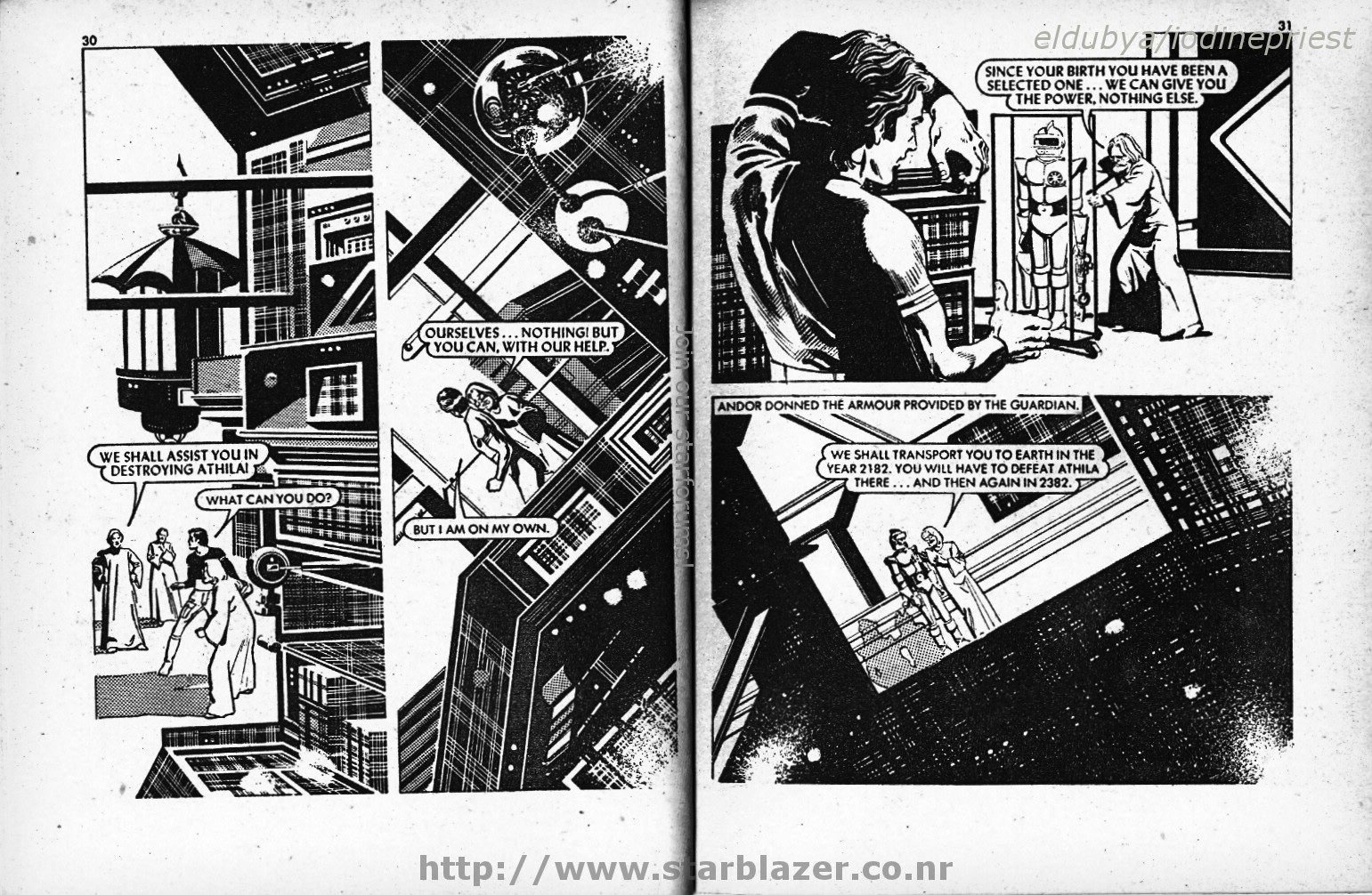 Read online Starblazer comic -  Issue #67 - 17