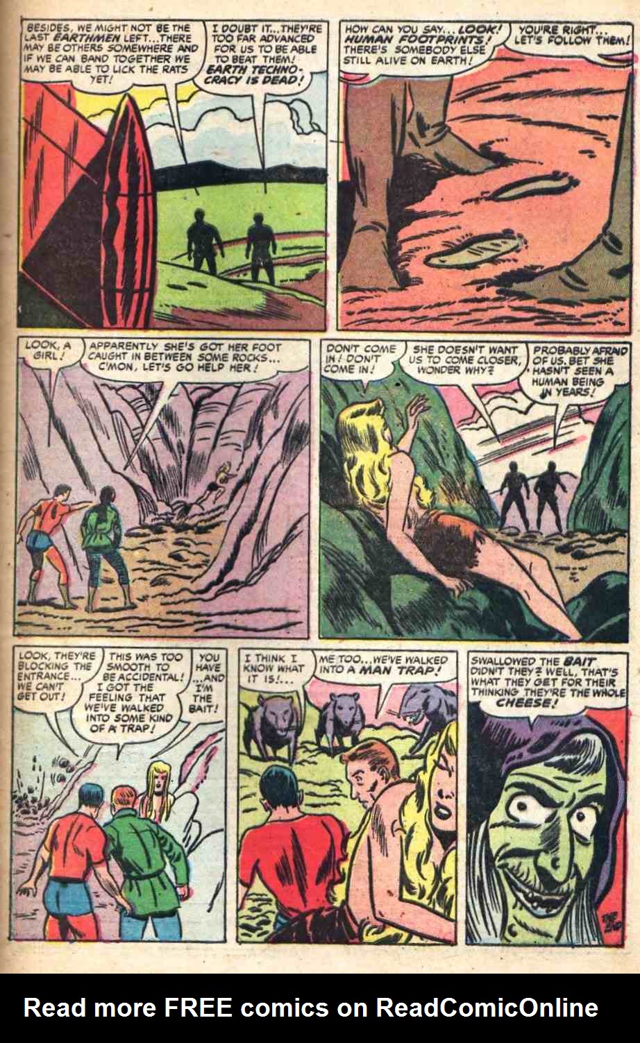 Read online Weird Mysteries (1952) comic -  Issue #10 - 33