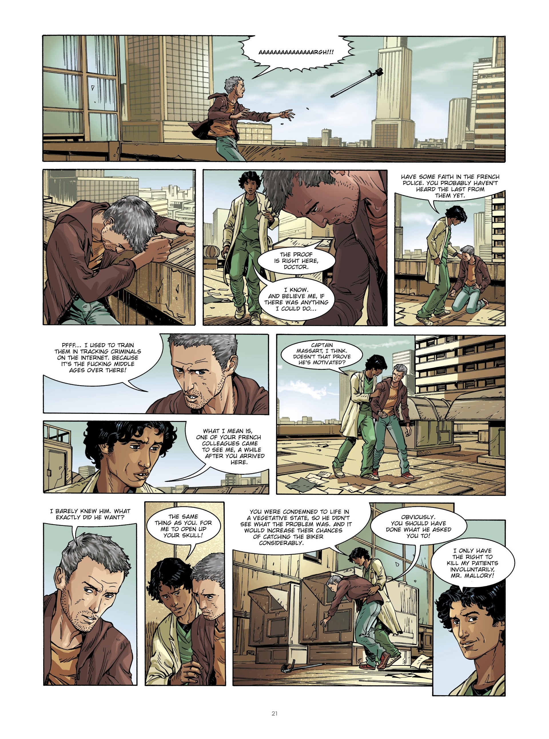 Read online Synchronic comic -  Issue #1 - 21