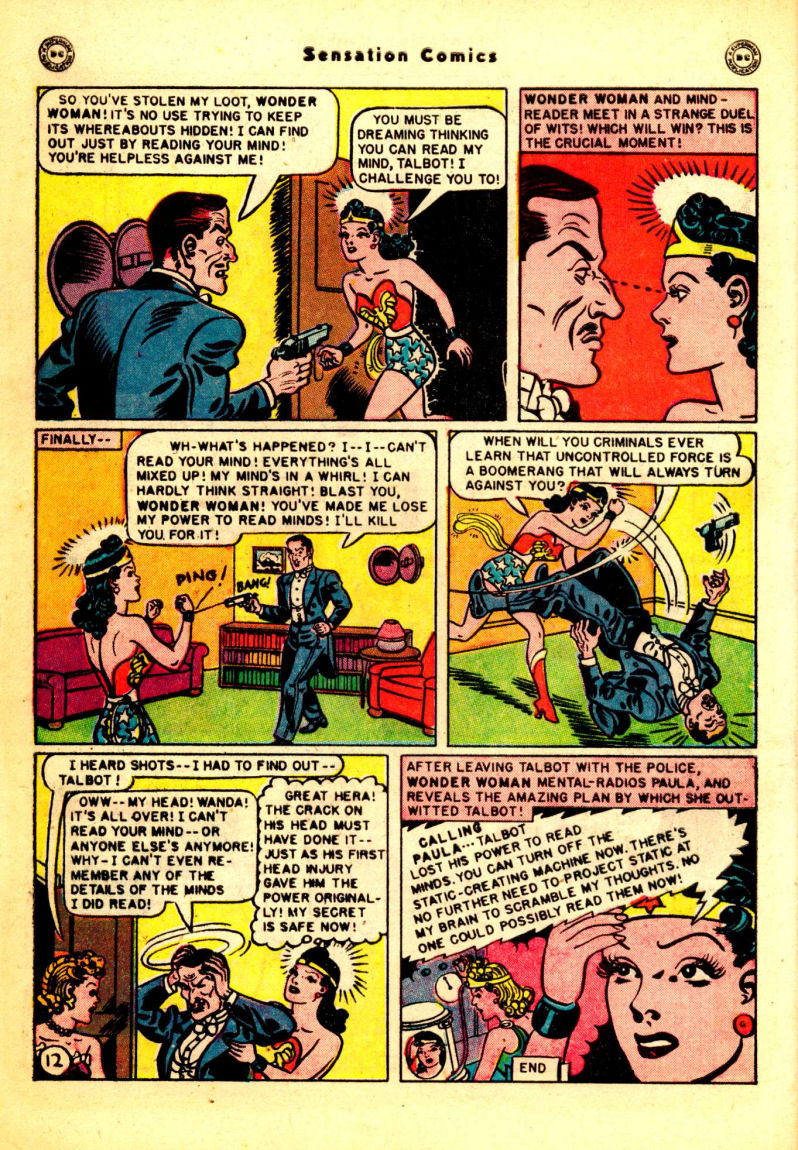 Read online Sensation (Mystery) Comics comic -  Issue #93 - 14