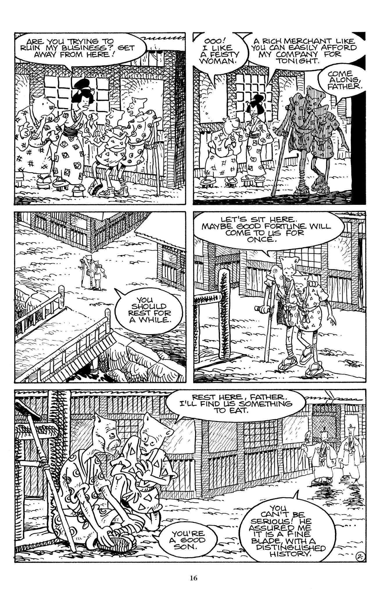 Read online The Usagi Yojimbo Saga comic -  Issue # TPB 6 - 15
