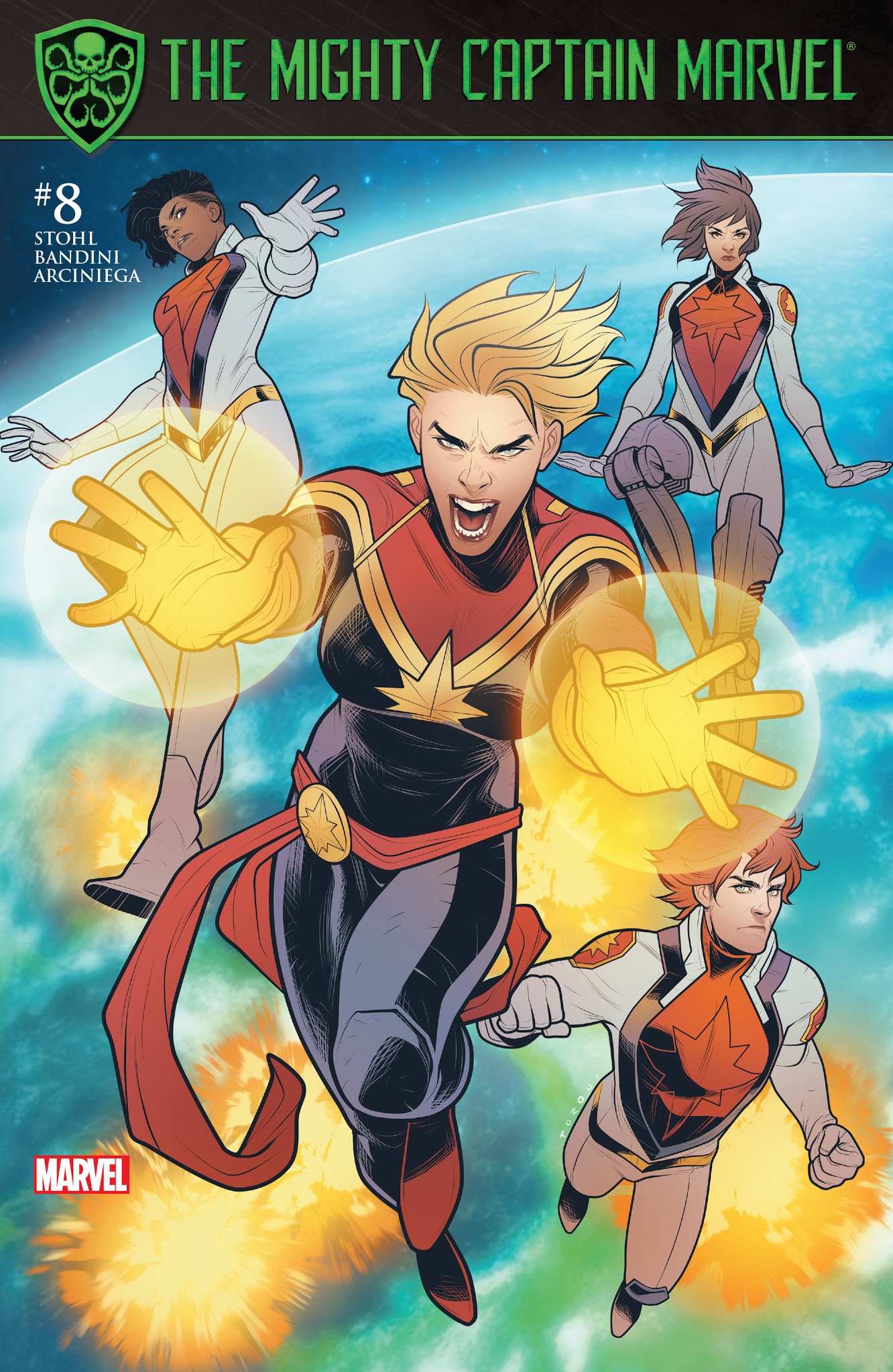 Read online The Mighty Captain Marvel comic -  Issue #8 - 1