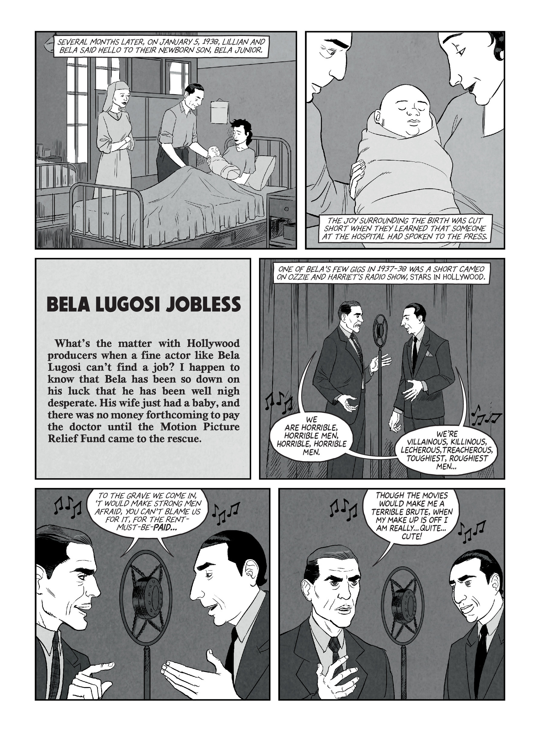 Read online Lugosi: The Rise & Fall of Hollywood's Dracula comic -  Issue # TPB (Part 2) - 2