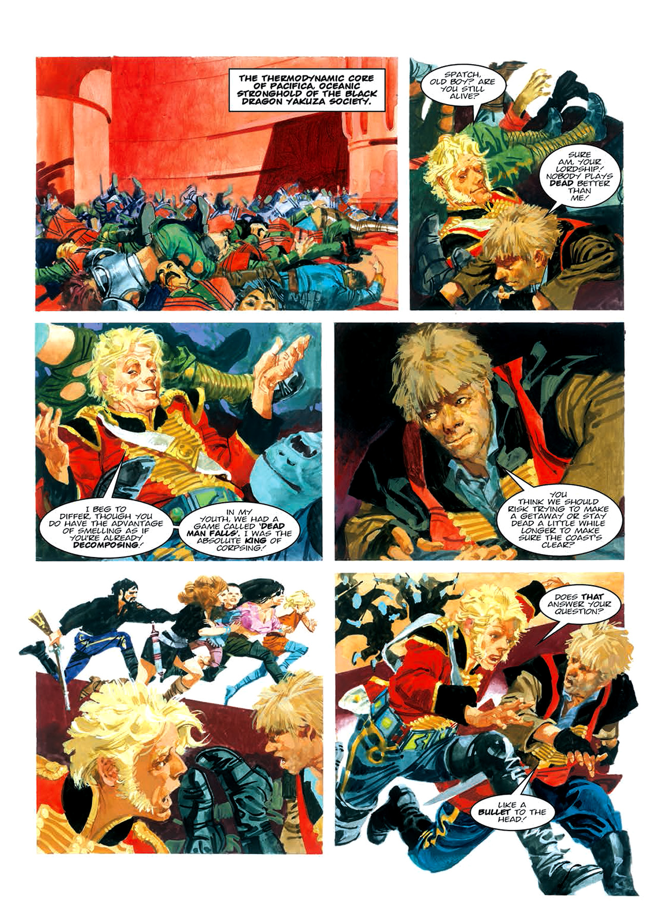 Read online Nikolai Dante comic -  Issue # TPB 7 - 123