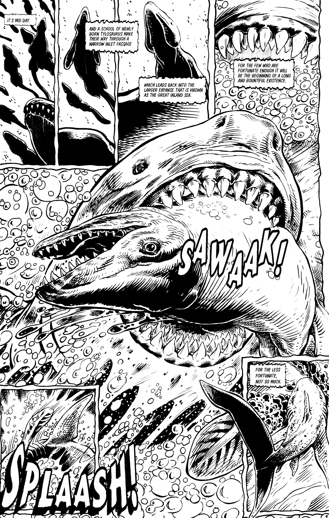 Read online Cavewoman: Sea Monsters comic -  Issue # Full - 3