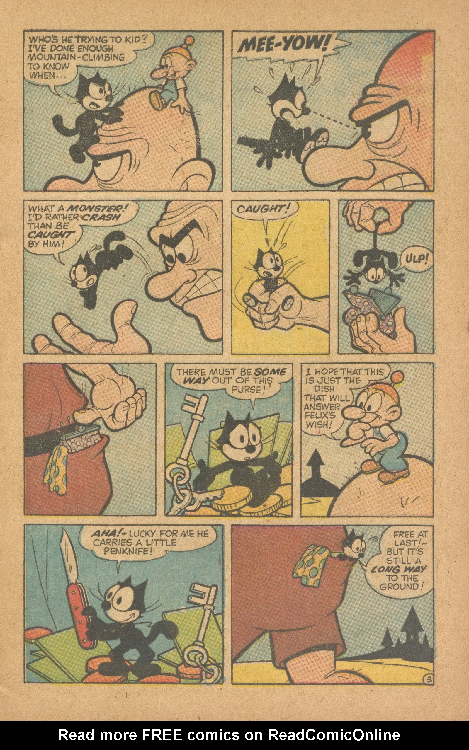 Read online Felix the Cat (1955) comic -  Issue #74 - 7