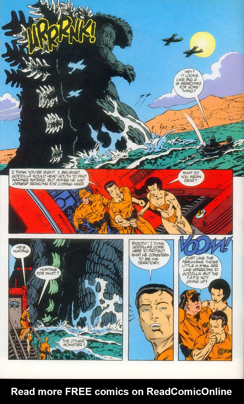 Read online Godzilla (1995) comic -  Issue #13 - 17