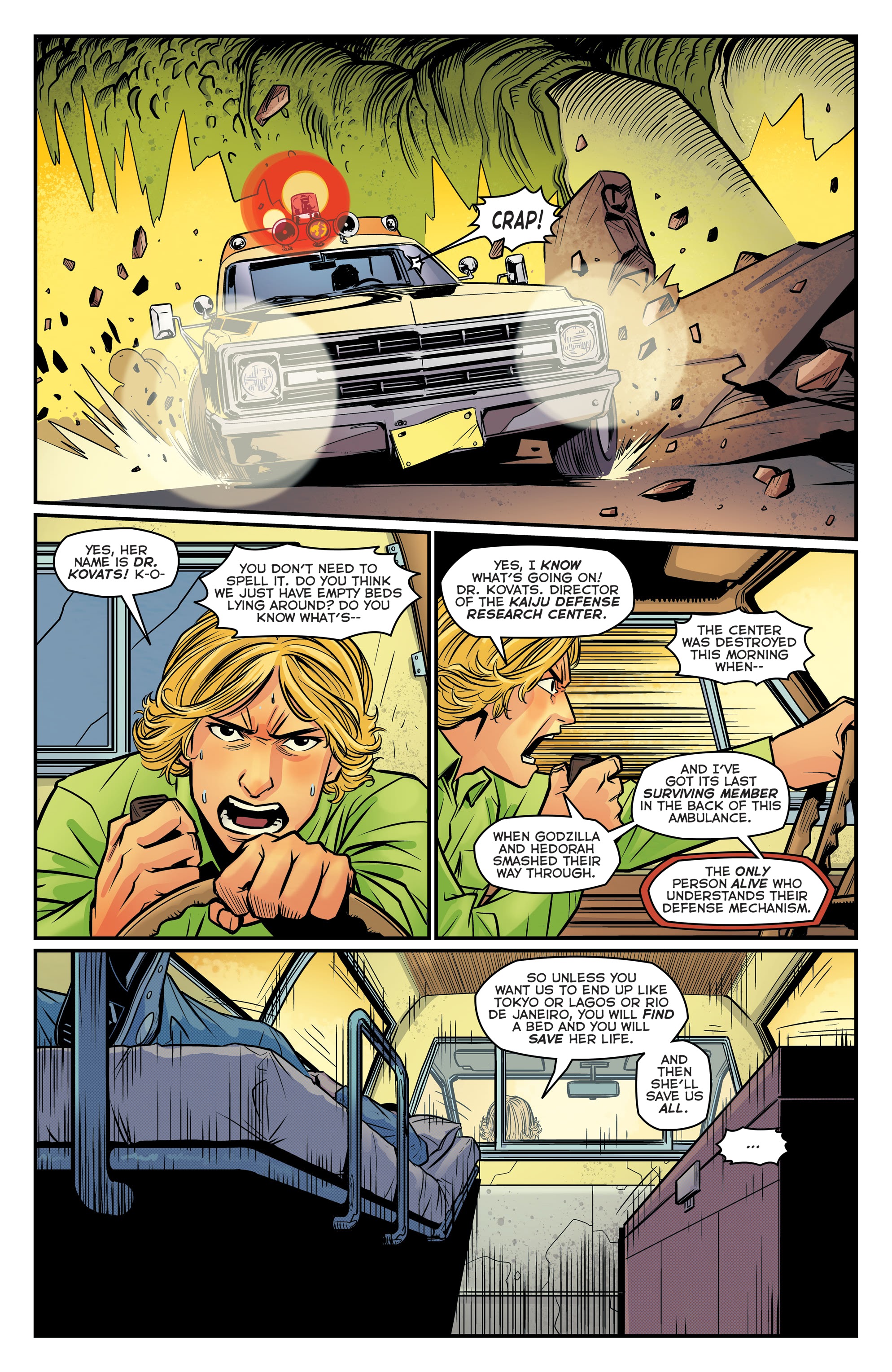 Read online Godzilla Rivals comic -  Issue # Vs. Hedorah - 5