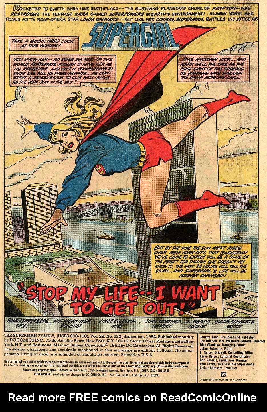 Read online The Superman Family comic -  Issue #222 - 2