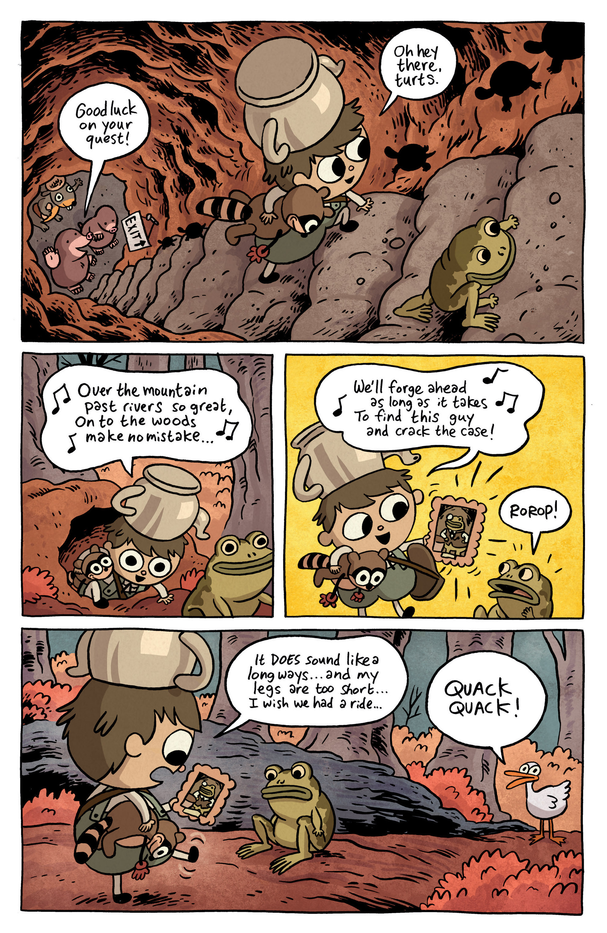 Read online Over the Garden Wall (2016) comic -  Issue #3 - 3