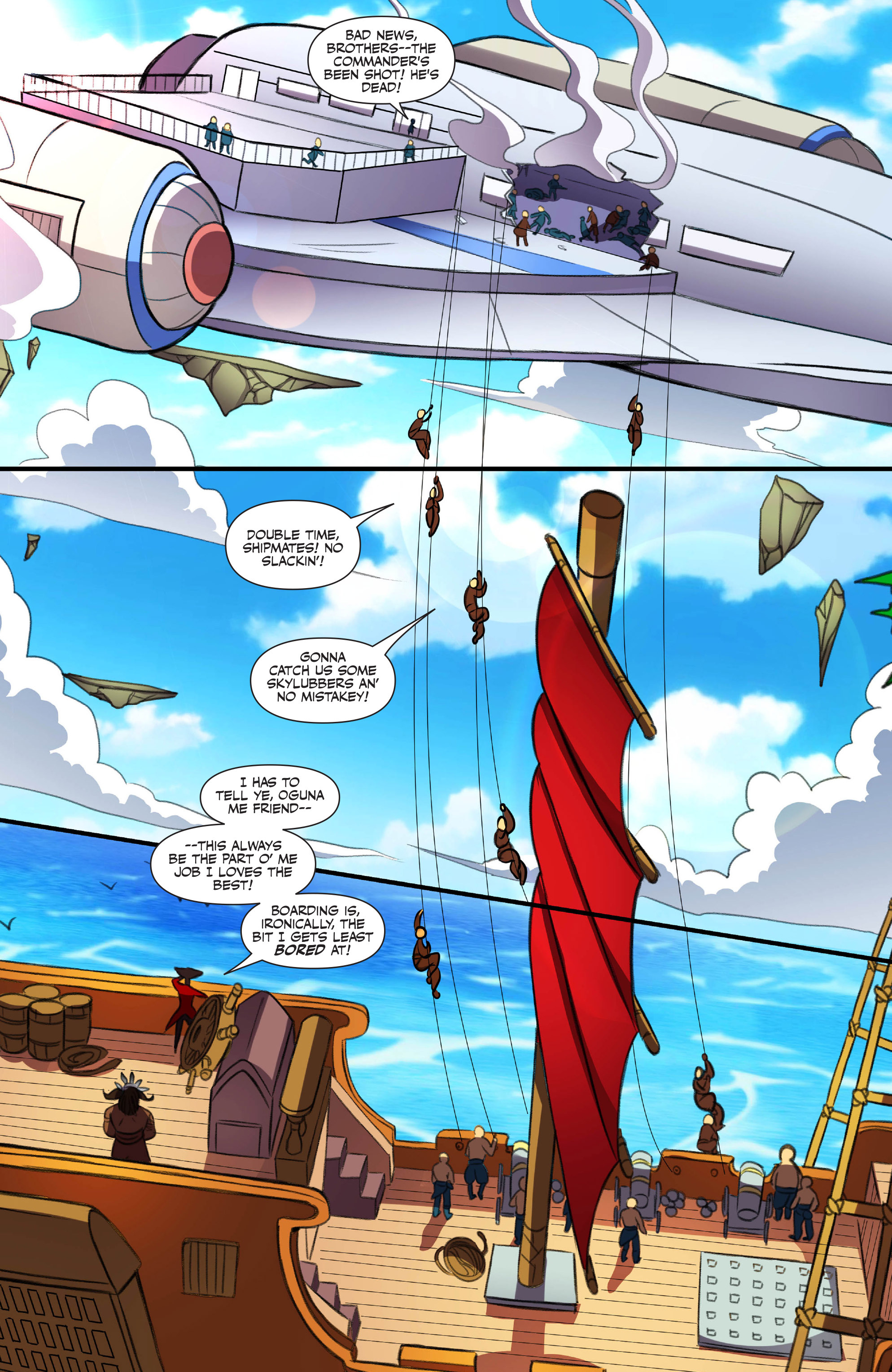 Read online Heroes Of Skyrealm comic -  Issue #1 - 9