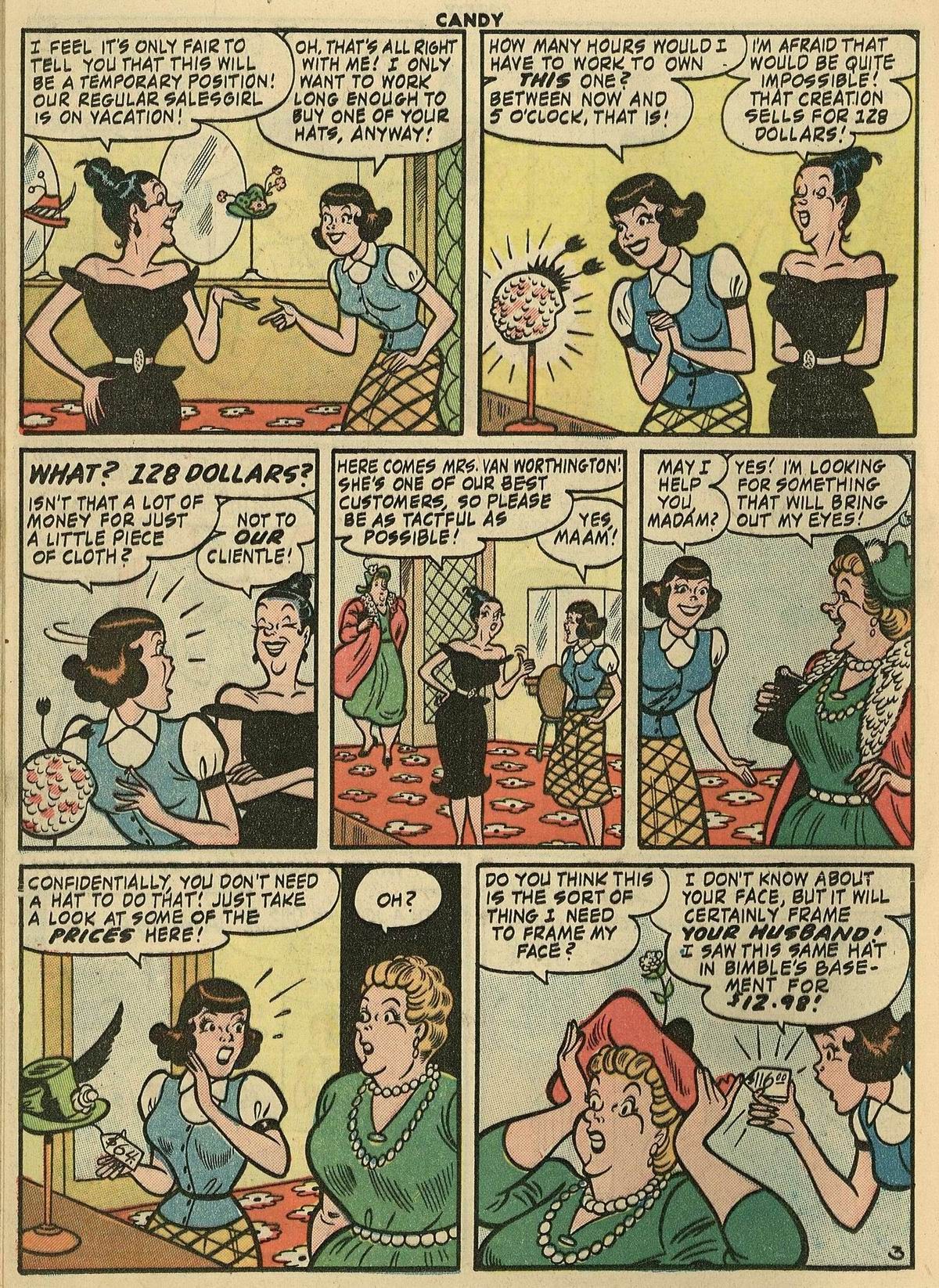 Read online Candy comic -  Issue #51 - 16