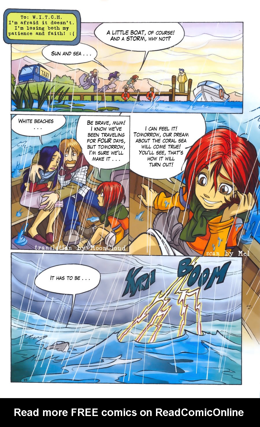 Read online W.i.t.c.h. comic -  Issue #77 - 30