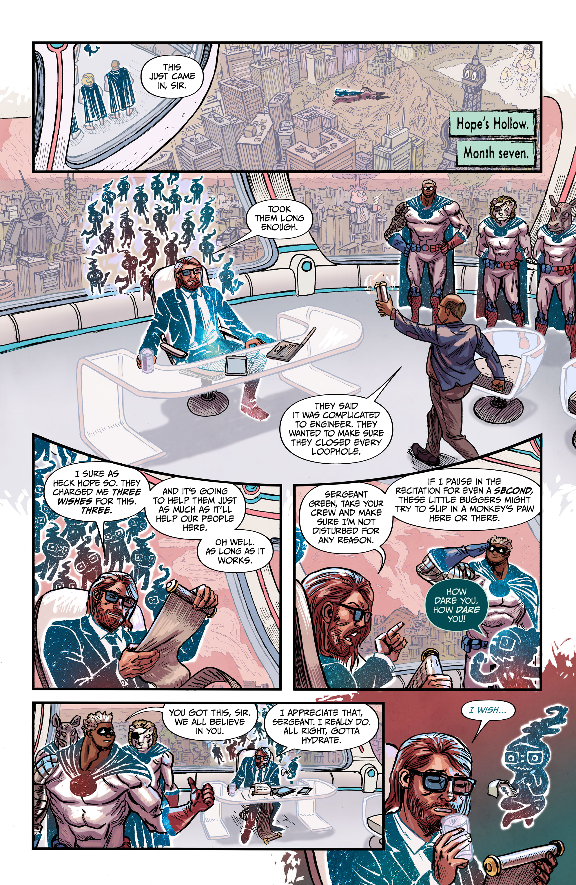 Read online Eight Billion Genies comic -  Issue #5 - 21