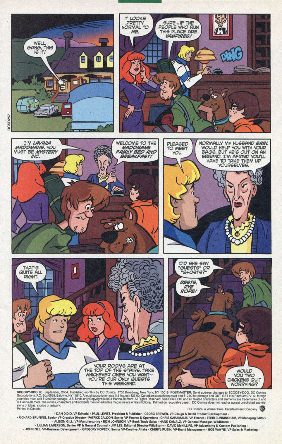 Read online Scooby-Doo (1997) comic -  Issue #86 - 3
