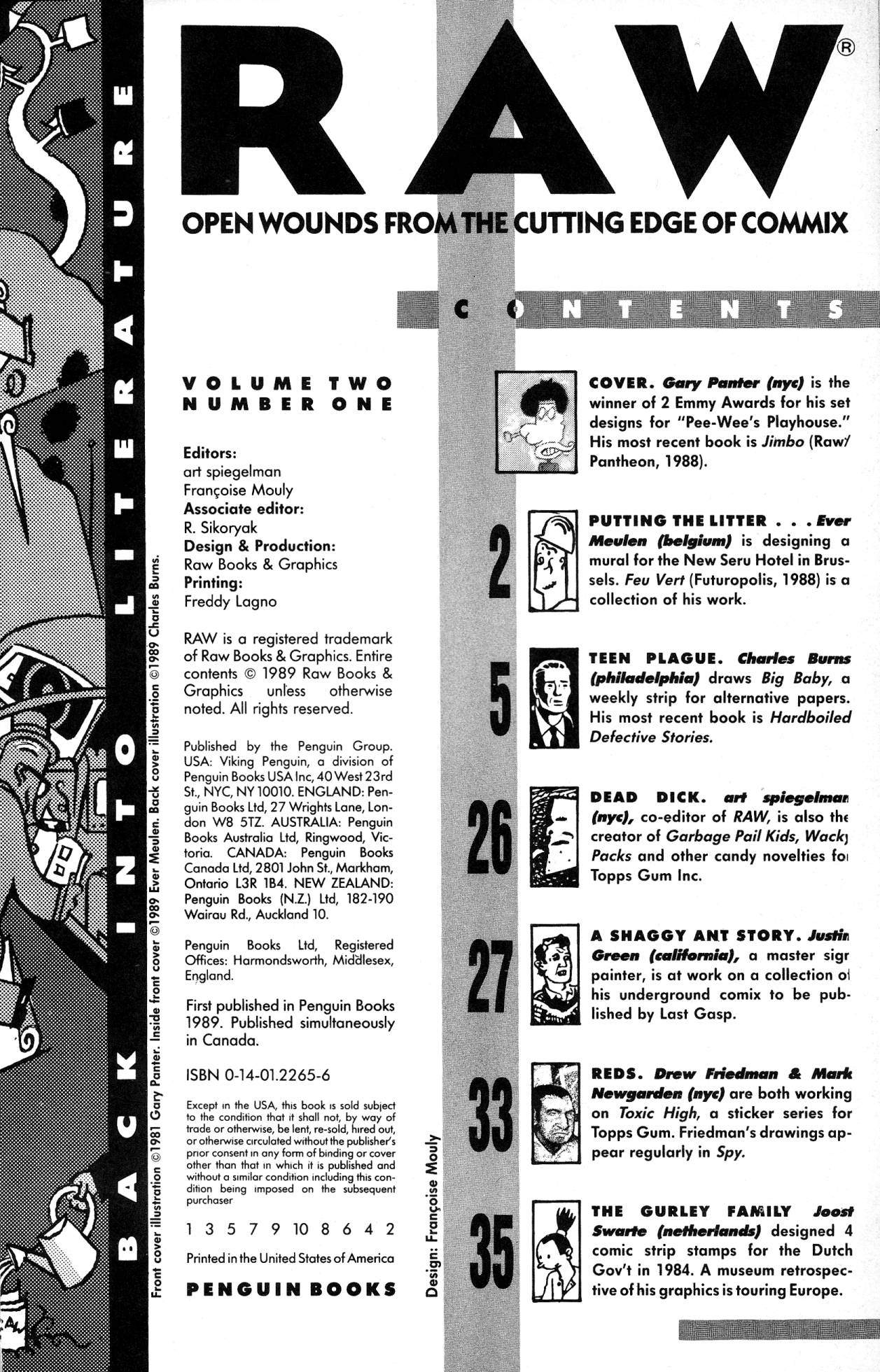 Read online Raw (1989) comic -  Issue # TPB 1 (Part 1) - 3