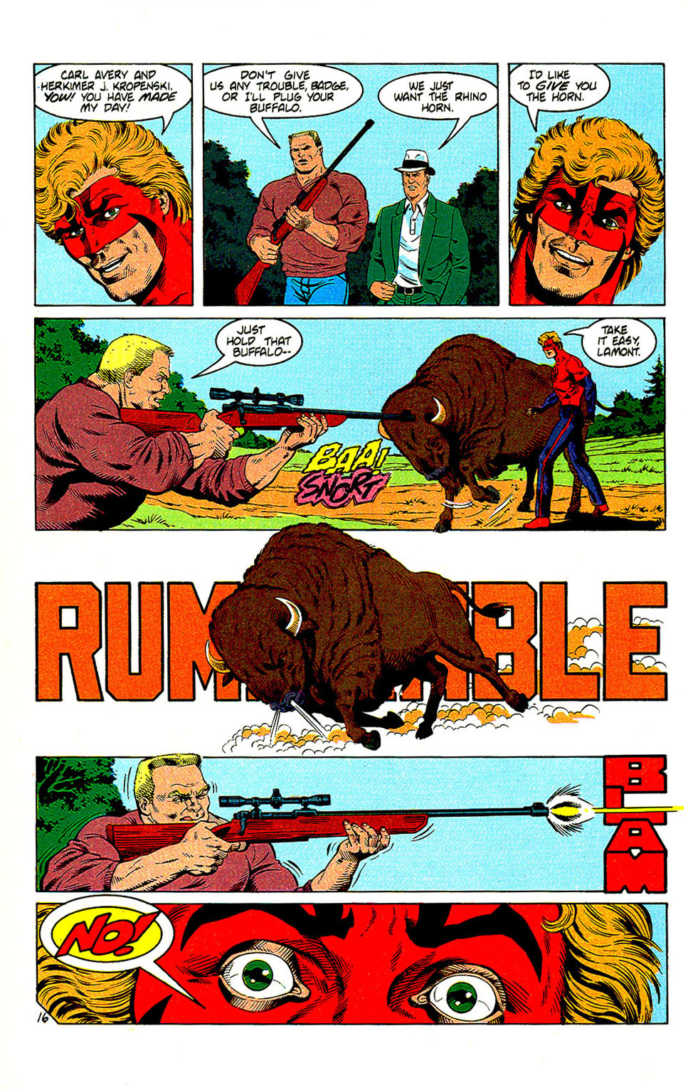 Read online The Badger comic -  Issue #17 - 19