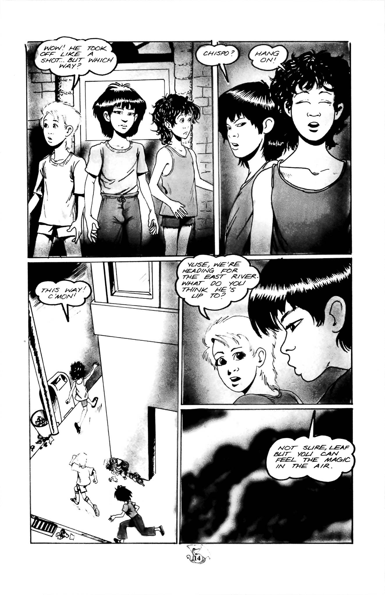 Read online Dragons in the Moon comic -  Issue #1 - 16