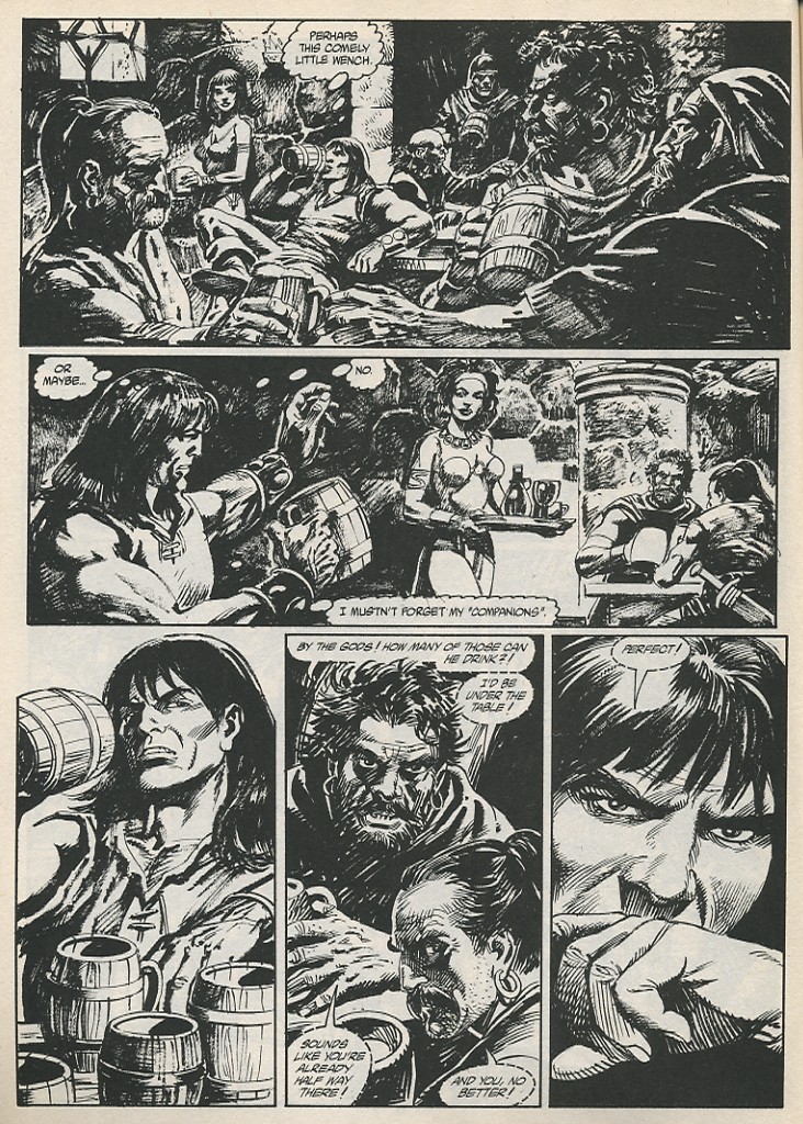 Read online The Savage Sword Of Conan comic -  Issue #189 - 16