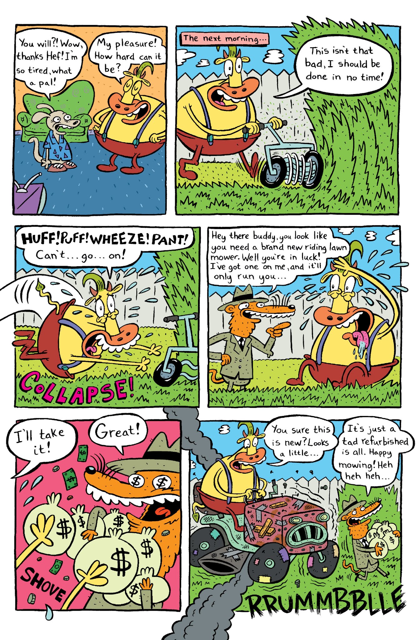 Read online Rocko's Modern Life (2017) comic -  Issue #6 - 22