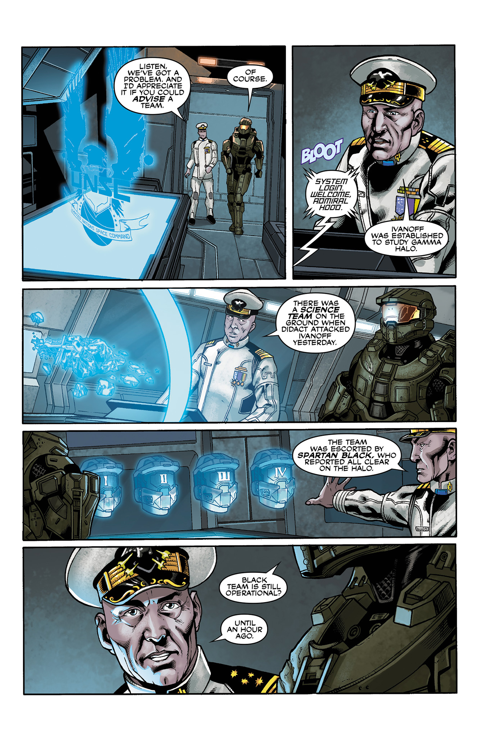 Read online Halo: Escalation comic -  Issue #8 - 8
