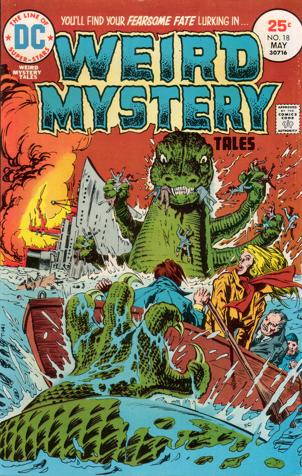Read online Weird Mystery Tales comic -  Issue #18 - 1