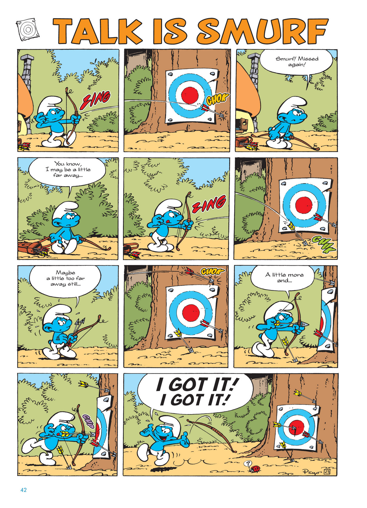 Read online The Smurfs comic -  Issue #11 - 42