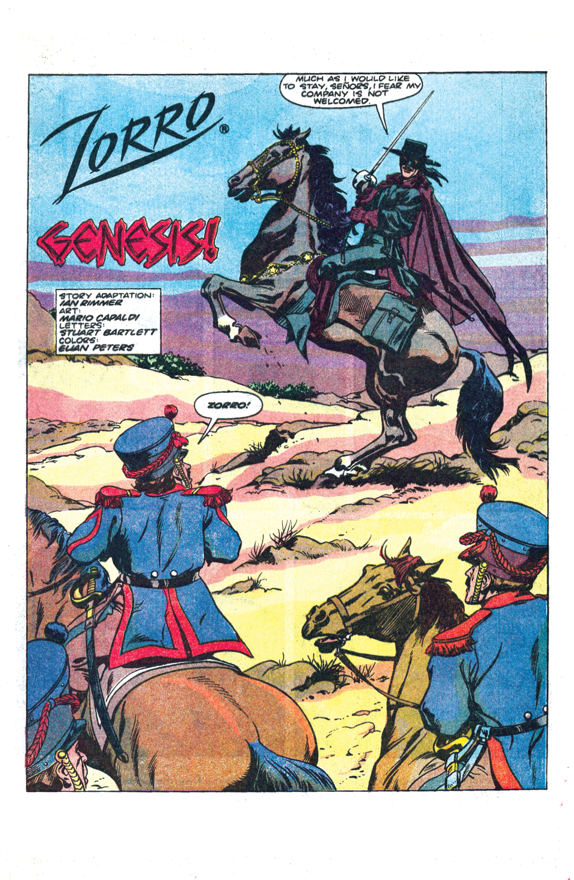 Read online Zorro New World comic -  Issue #1 - 4