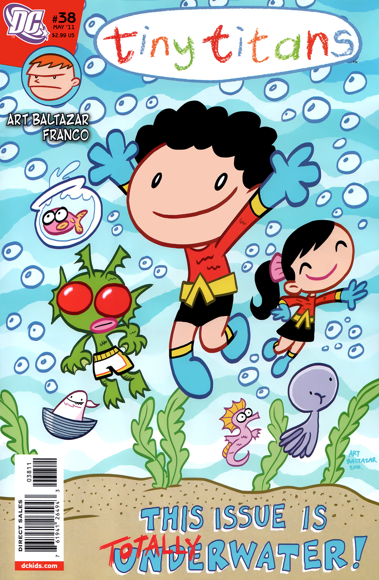 Read online Tiny Titans comic -  Issue #38 - 1