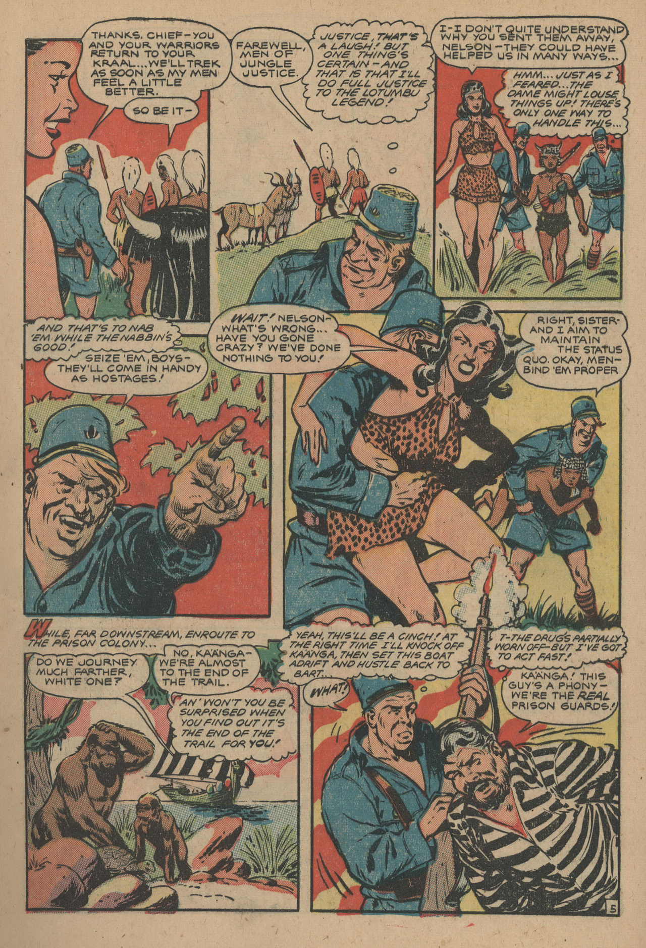Read online Jungle Comics comic -  Issue #121 - 7
