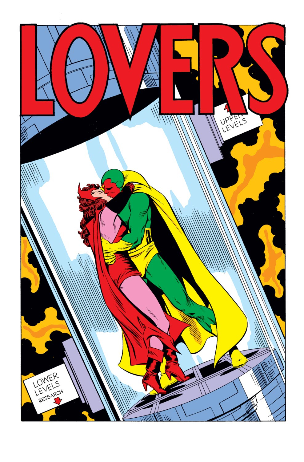 Read online The Vision and the Scarlet Witch (1985) comic -  Issue #1 - 11