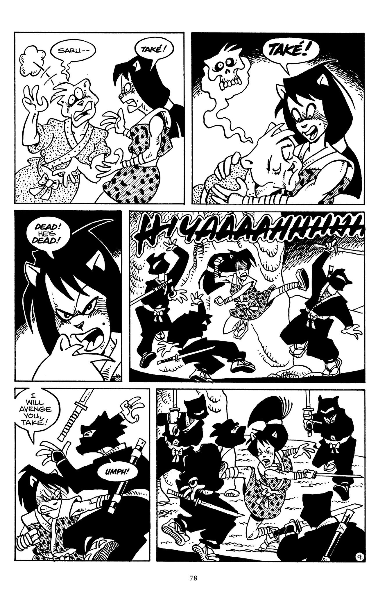 Read online The Usagi Yojimbo Saga comic -  Issue # TPB 3 - 77