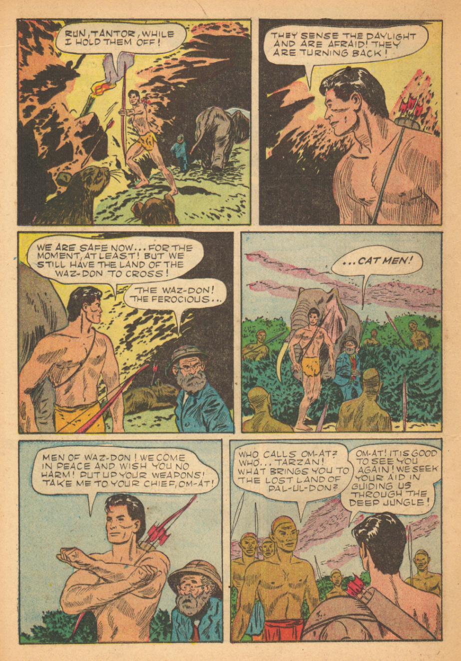 Read online Tarzan (1948) comic -  Issue #26 - 12
