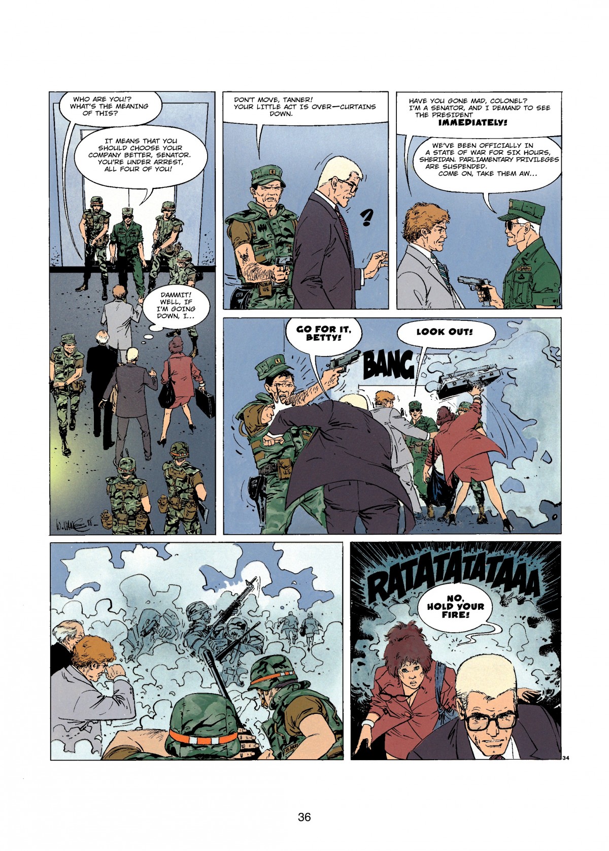 Read online XIII comic -  Issue #5 - 38