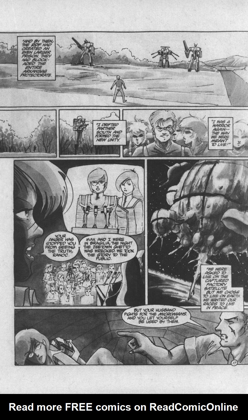 Read online Robotech II: The Sentinels - The Malcontent Uprisings comic -  Issue #4 - 19