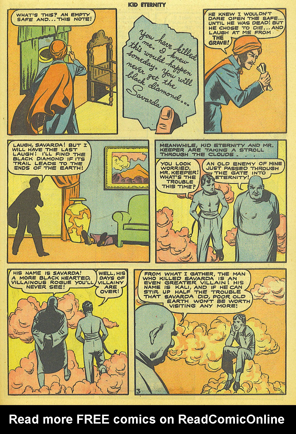 Read online Kid Eternity (1946) comic -  Issue #1 - 37