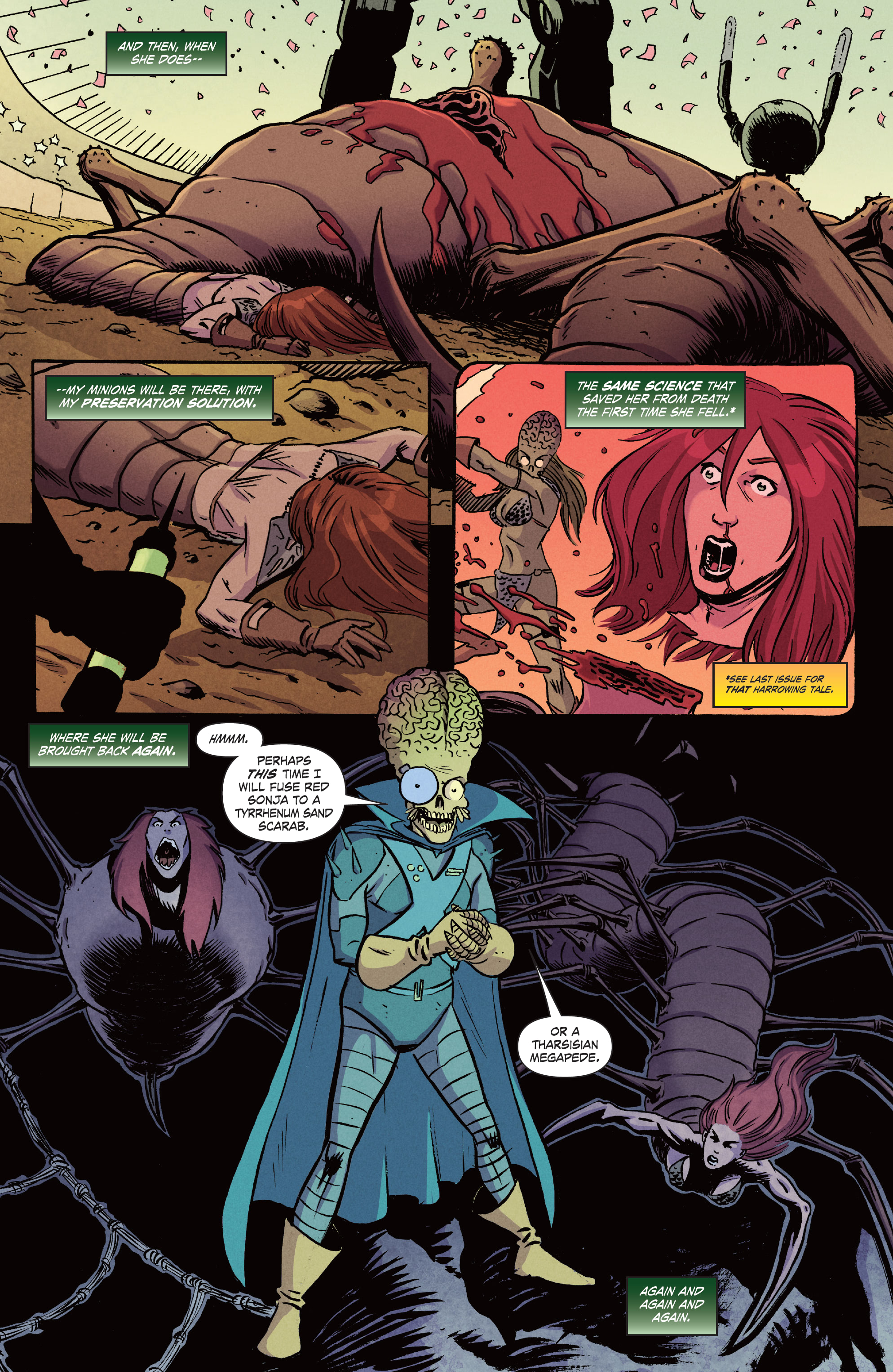 Read online Mars Attacks Red Sonja comic -  Issue #5 - 8