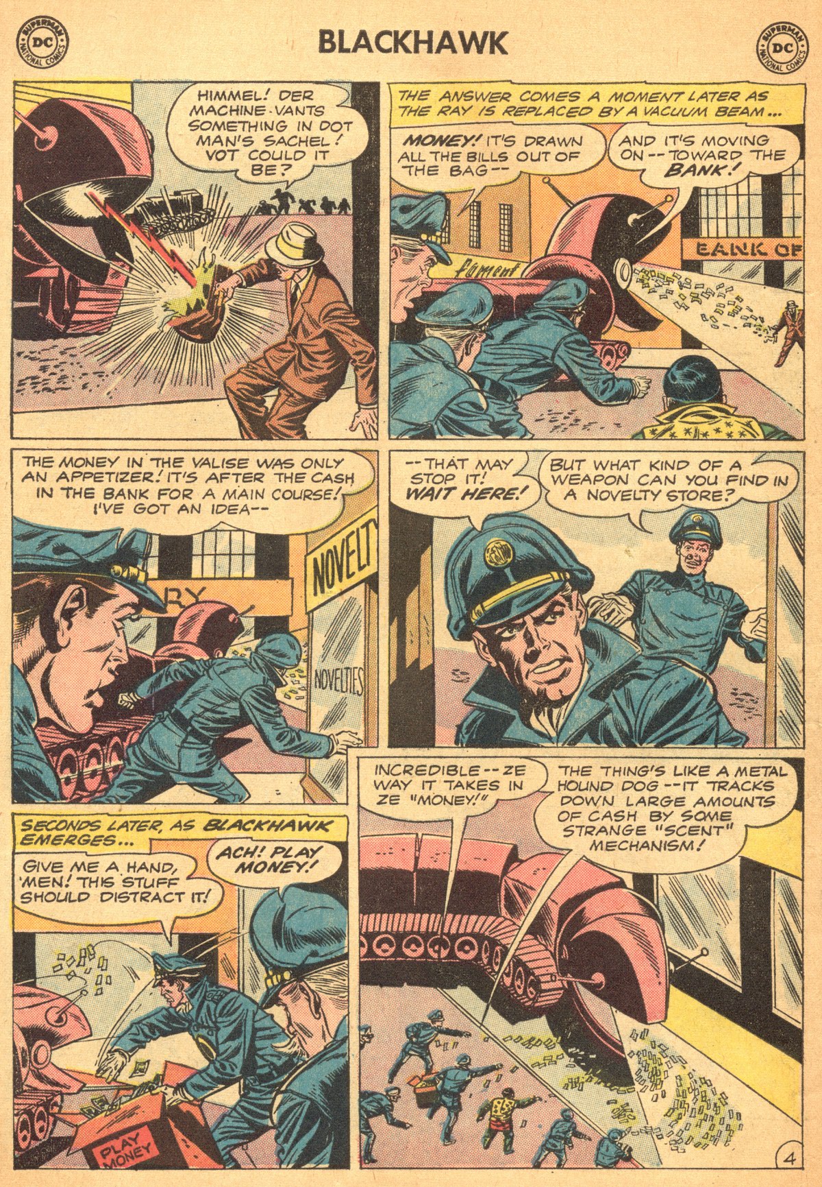 Read online Blackhawk (1957) comic -  Issue #166 - 6