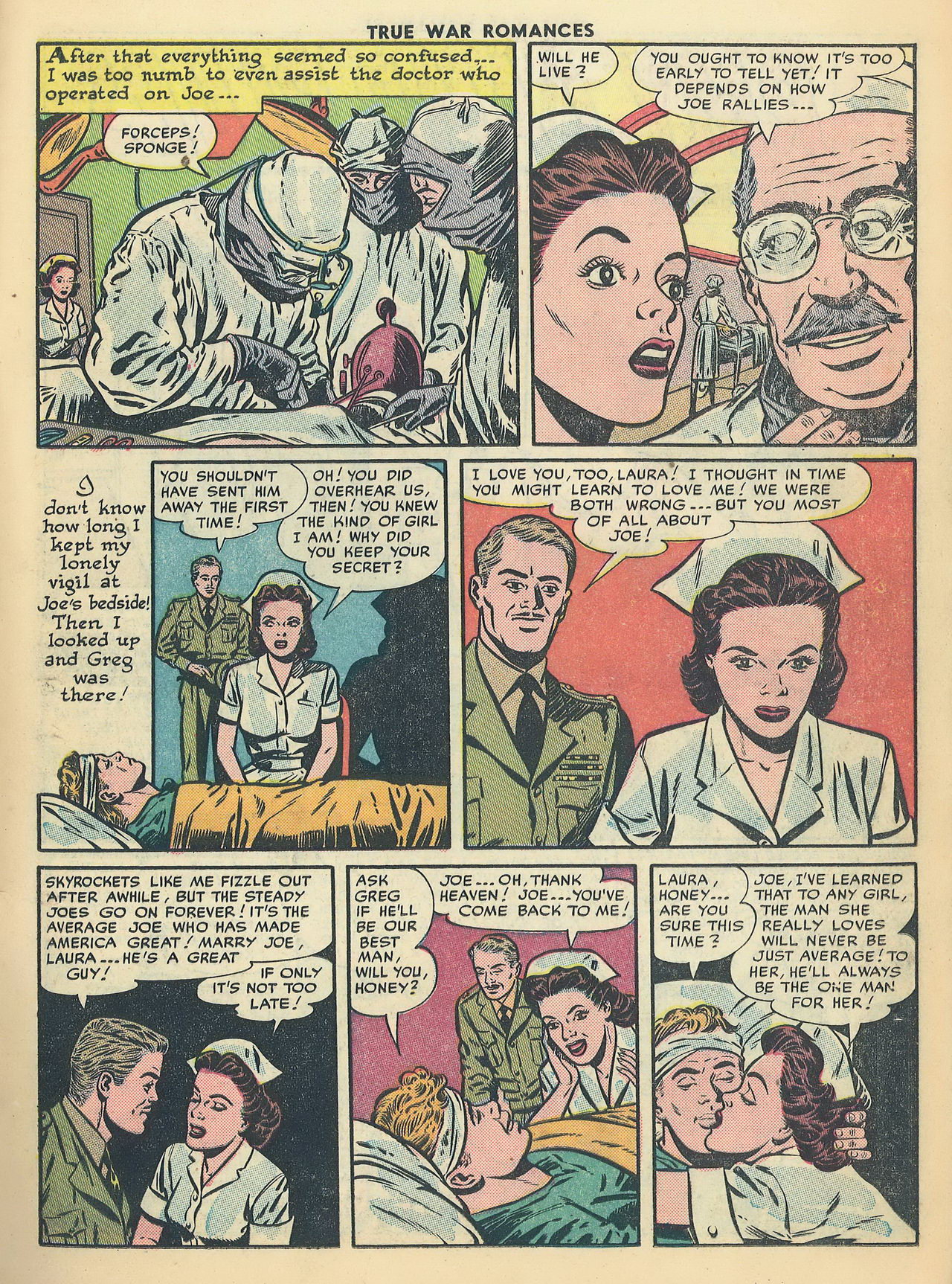 Read online True War Romances comic -  Issue #1 - 11