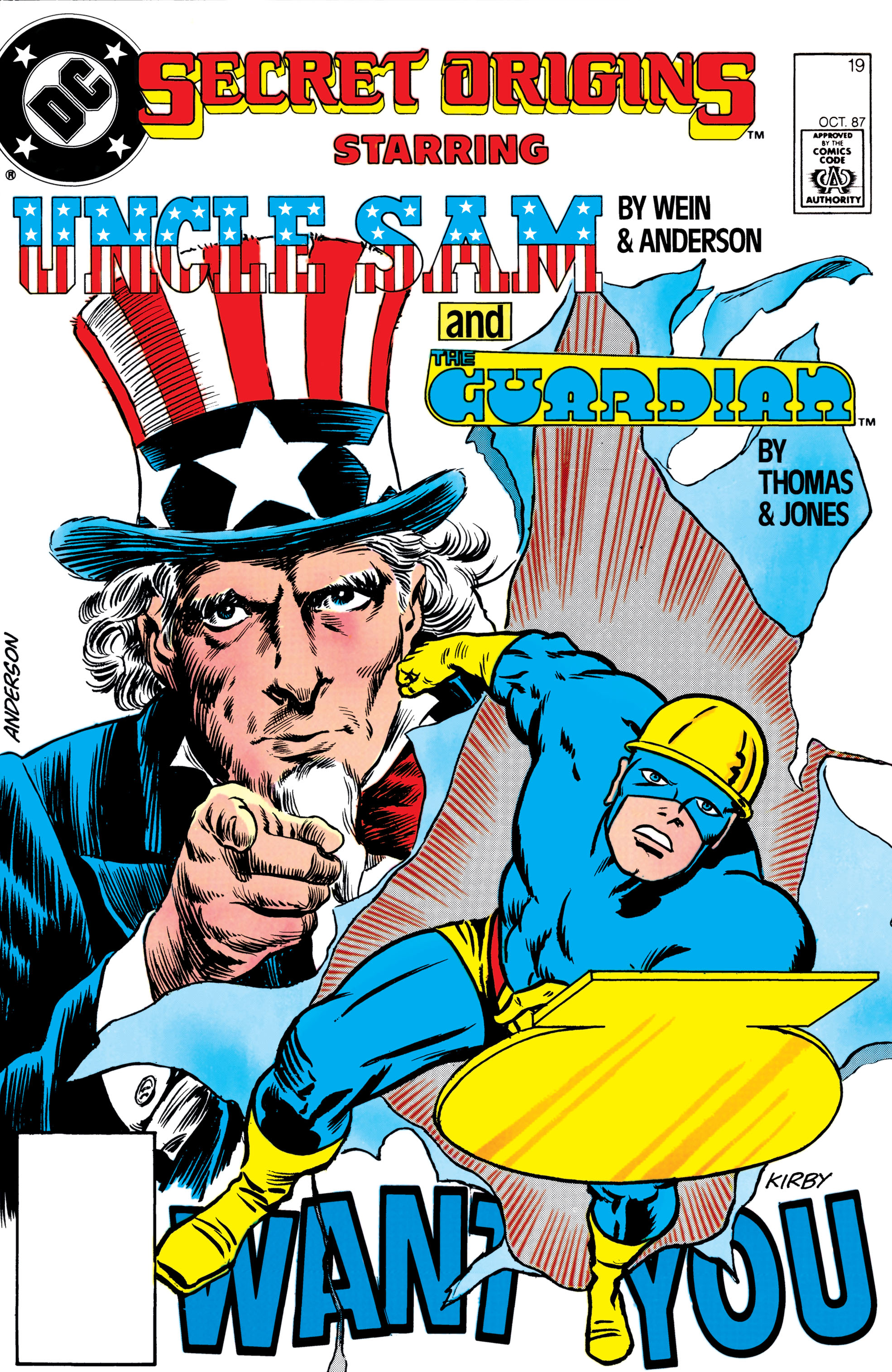 Read online Secret Origins (1986) comic -  Issue #19 - 1