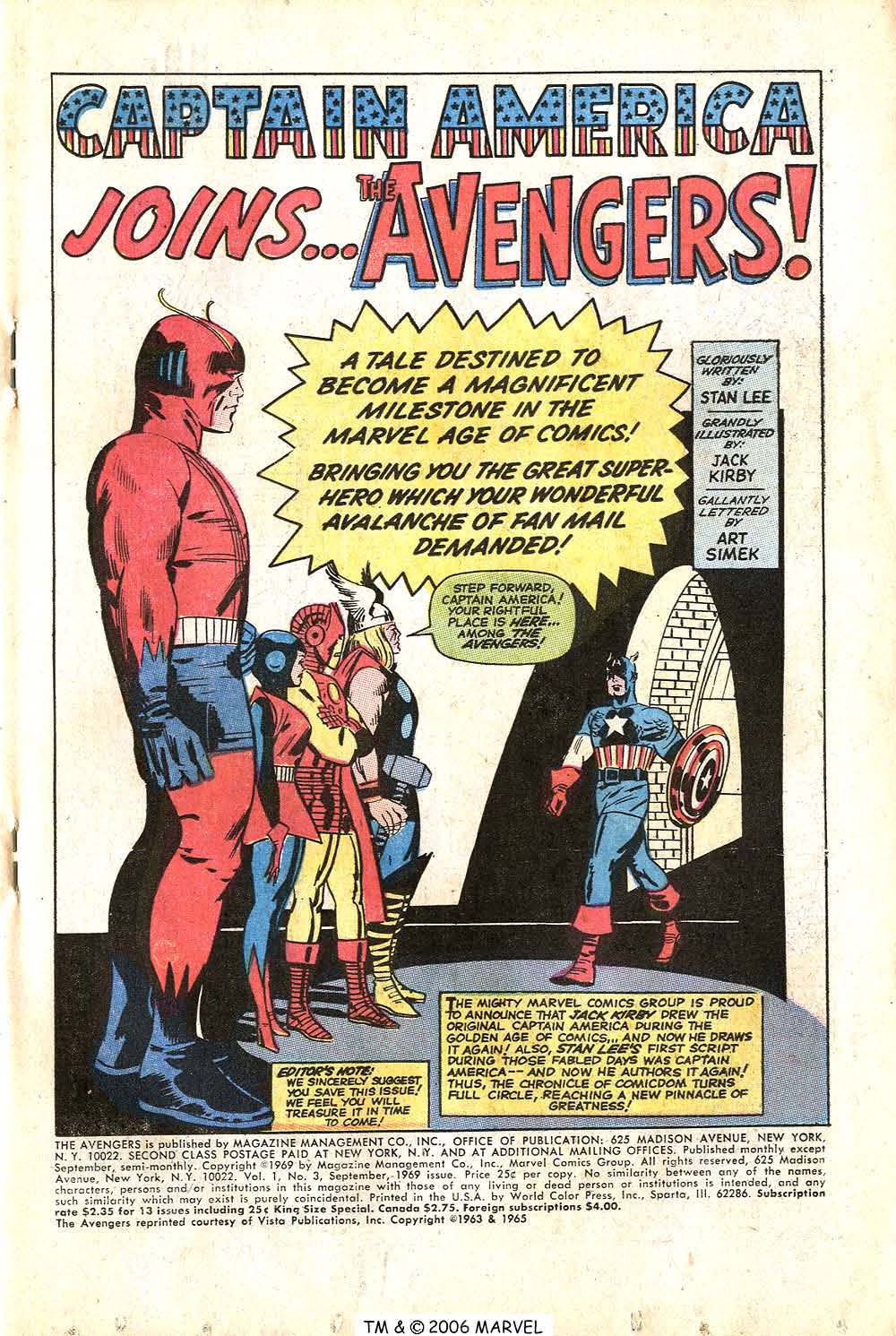 Read online The Avengers (1963) comic -  Issue # _Annual 3 - 3