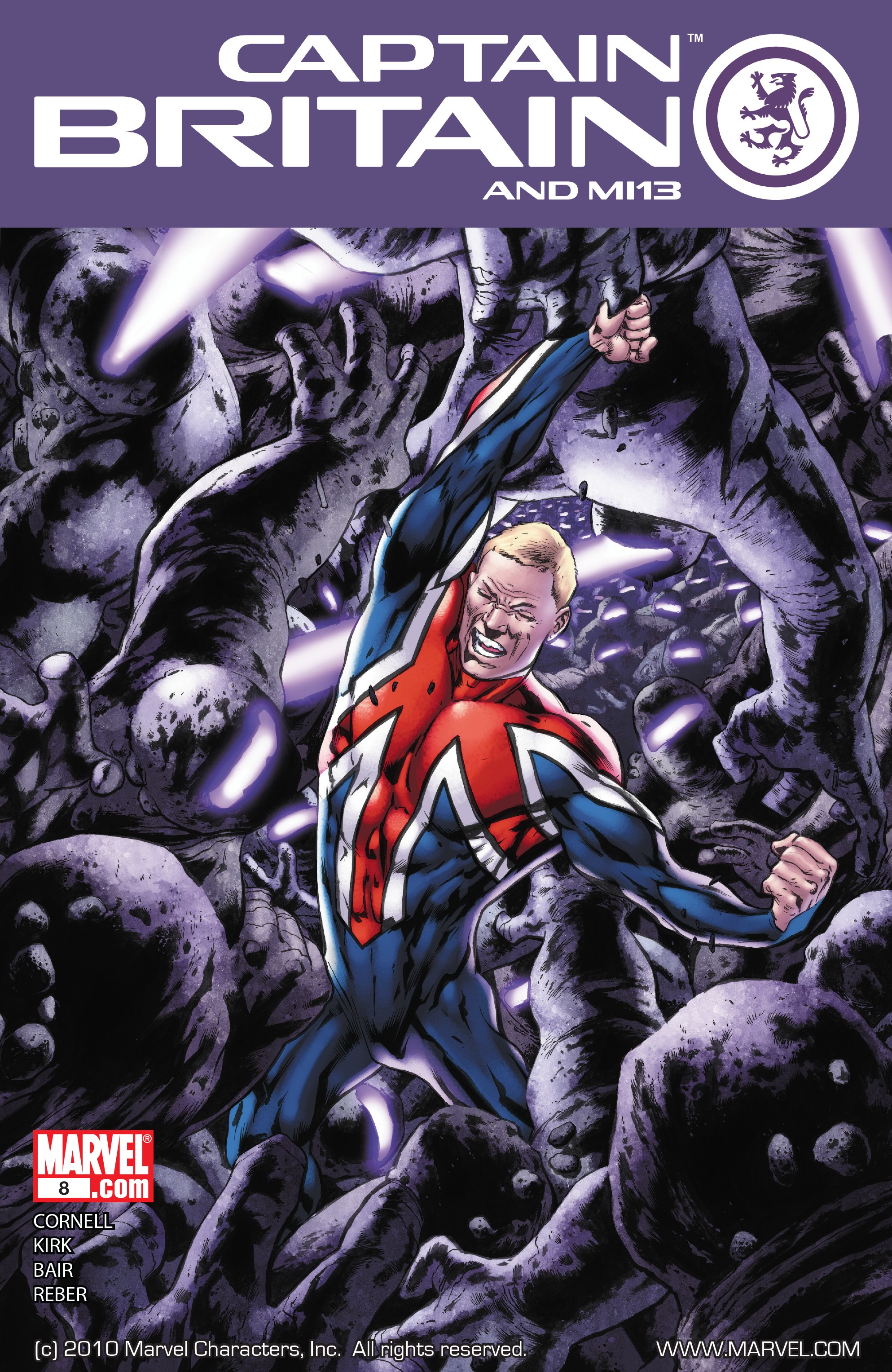 Read online Captain Britain and MI13 comic -  Issue #8 - 1